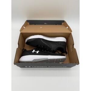 Under Armour UA Charged Commit TR 3 Black White Men Cross Training 3023703-001